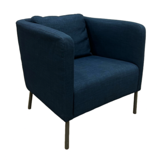 Fåtölj Ruta, mörkblå